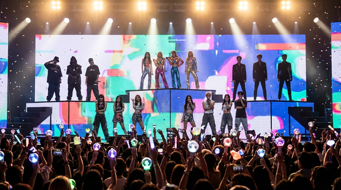 If you stan BTS or NewJeans, this guide to the 5 K-pop generations shows where your faves belong